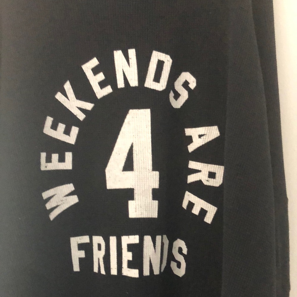 Black thermal girls size x large